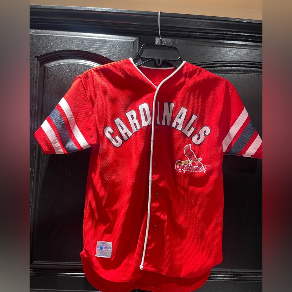 Vintage 90’s Mighty Mac St.Louis Cardinals Jersey size Kids Medium